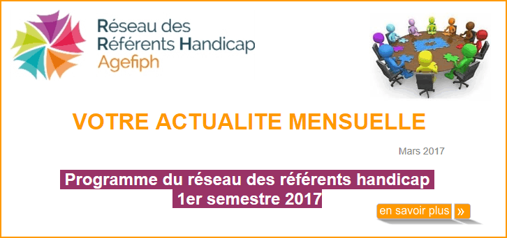 Actualit�s du R�seau - Mars 2017