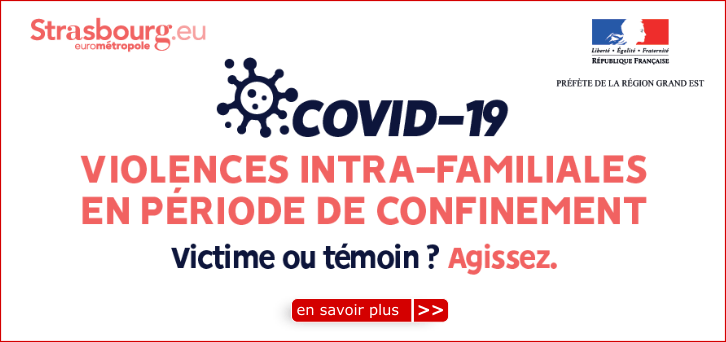 VIOLENCES INTRA-FAMILIALES EN P�RIODE DE CONFINEMENT - Victime ou t�moin Agissez !