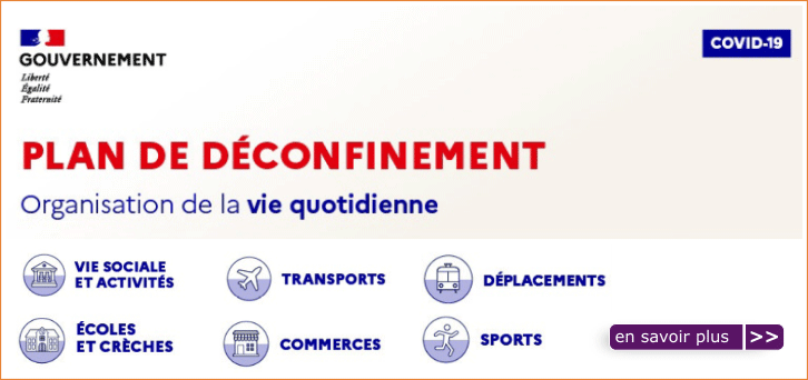 Plan de d�confinement Gouvernement