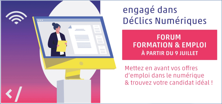 Employeurs - Salon en ligne - Programme D�Clics Num�riques