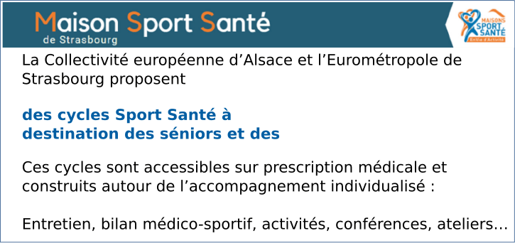 Sport sant� // S�niors et aidants