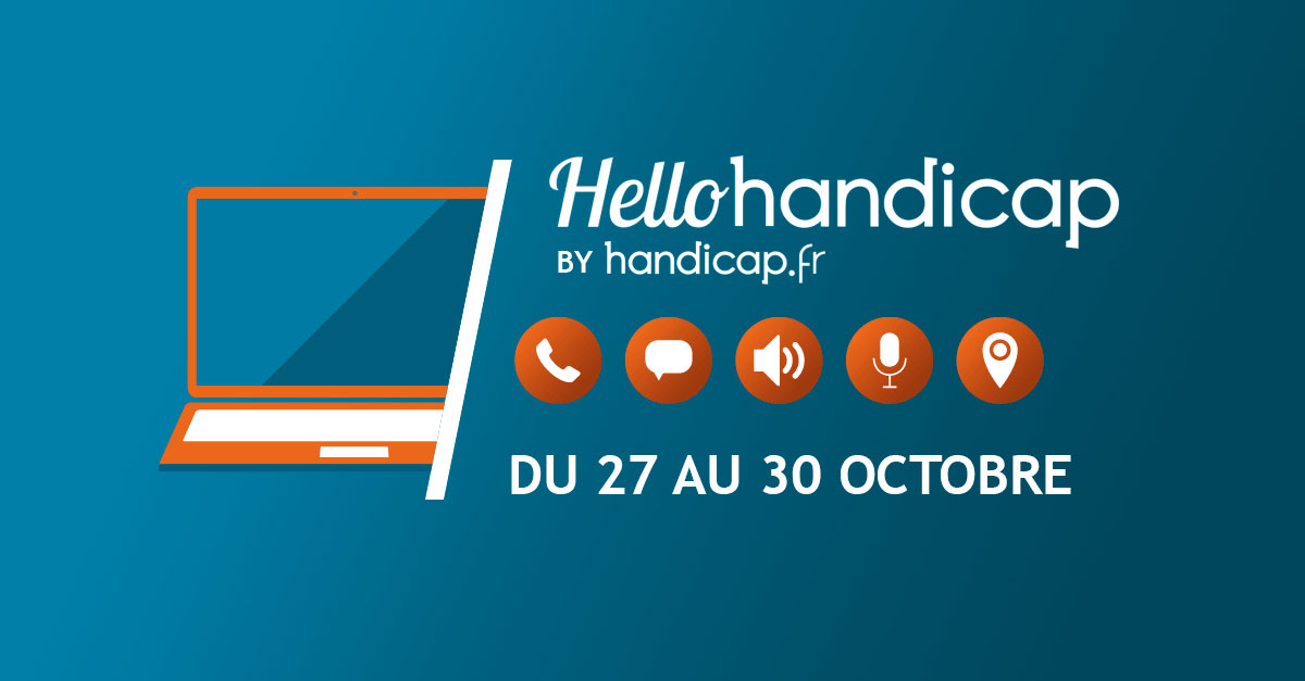 Hello handicap : le salon de recrutement 100% en ligne revient du 27 au 30 octobre !