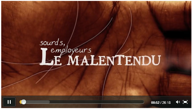 URAPEDA, film : Sourds, employeurs, le malentendu