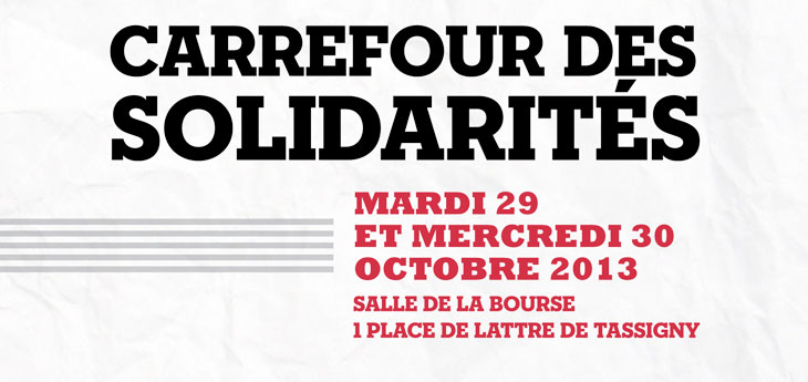 Action et comp�tence : Carrefour des solidarit�s, mardi 29 et mercredi 30 octobre 2013