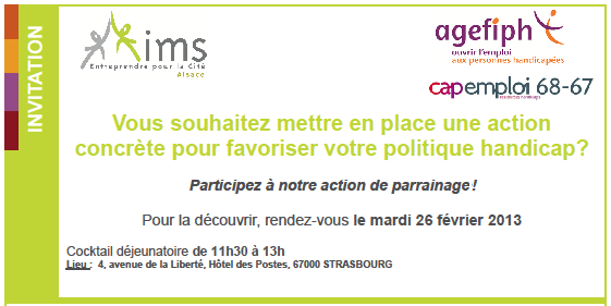 Un parrainage pour lutter contre les st�r�otypes avec Action et Comp�tence