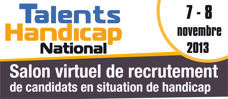 Salon virtuel Talents Handicap National, Emploi de candidats en situation de handicap