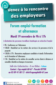 Action et comp�tence : Forum �Emploi- Formation et Alternance� SEPH mardi 19 novembre de 9h � 17h