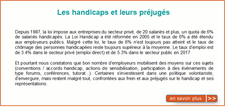 Les handicaps et leurs pr�jug�s